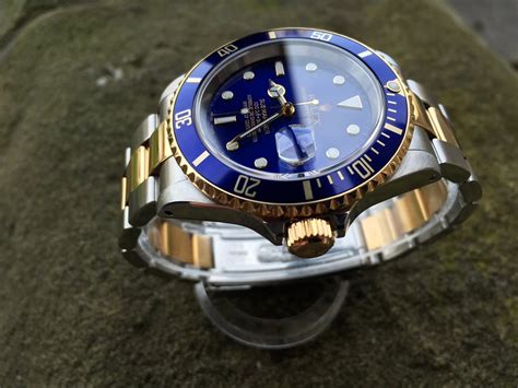 cost rolex blue gold and steel submariner|rolex submariner blue price new.